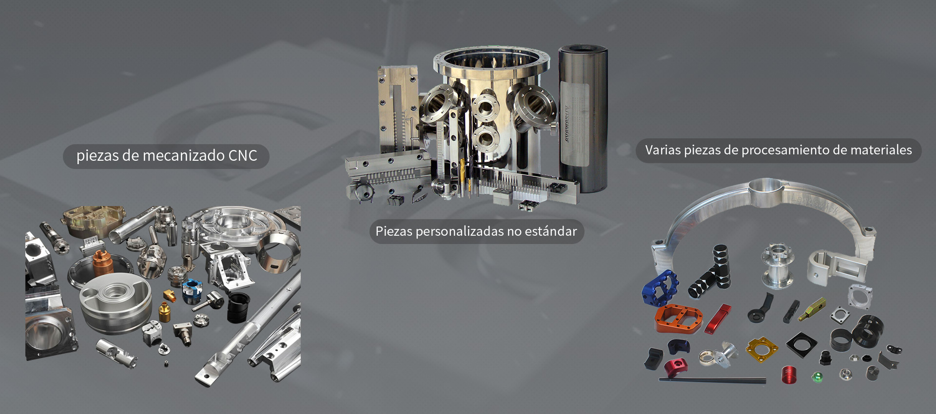 Varias piezas de material